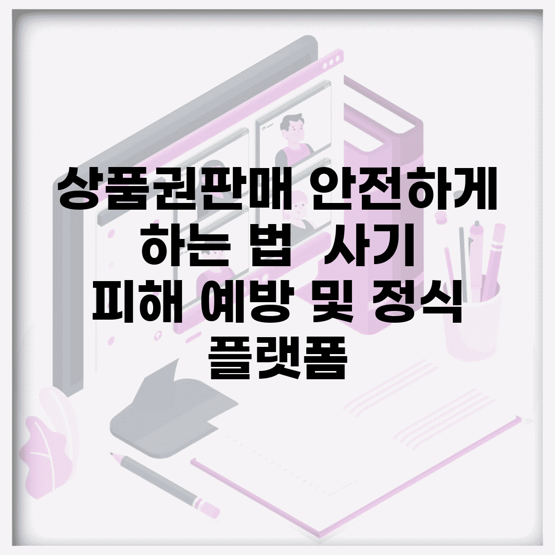 상품권판매 안전하게 하는 법 | 사기 피해 예방 및 정식 플랫폼