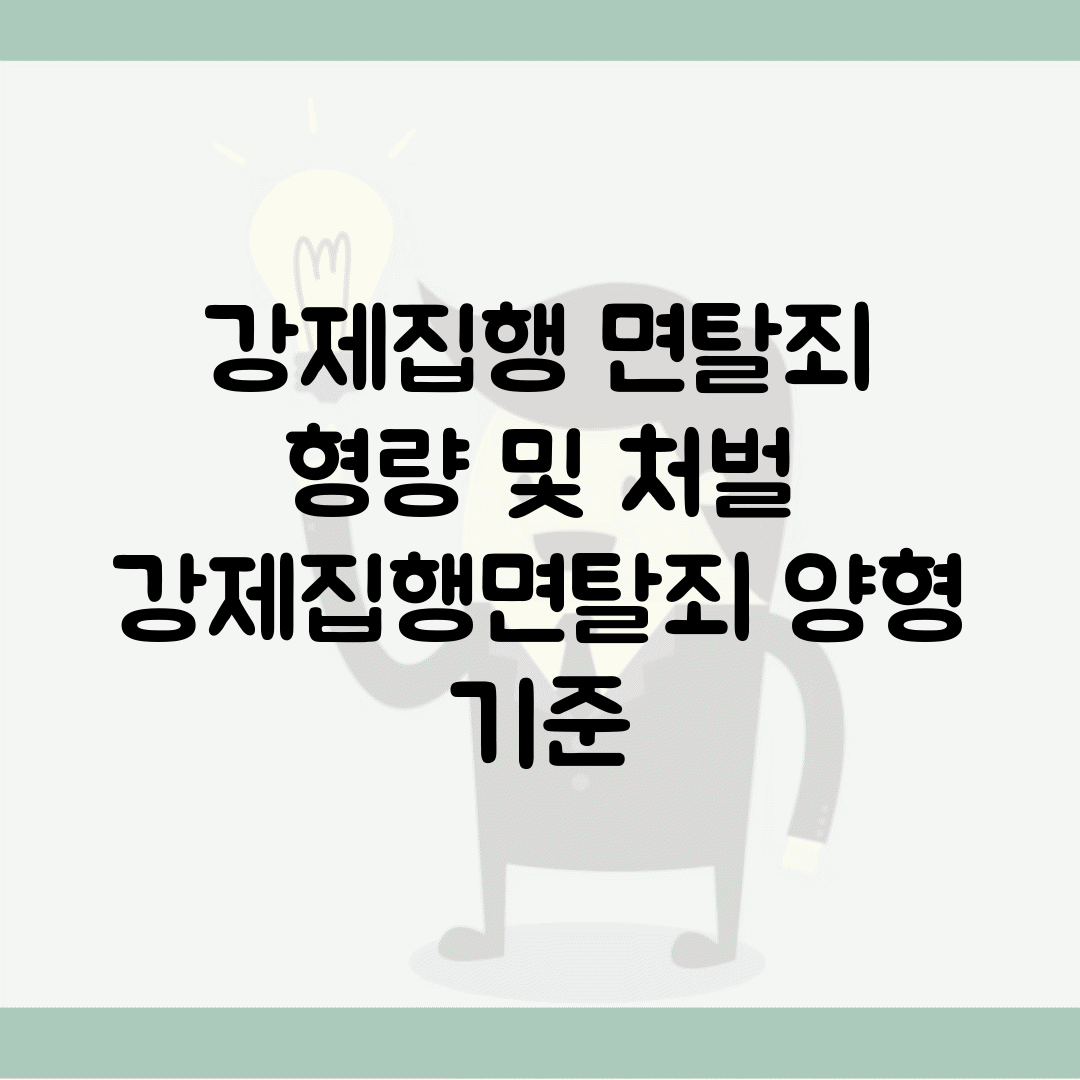 강제집행 면탈죄 형량 및 처벌 | 강제집행면탈죄 양형 기준