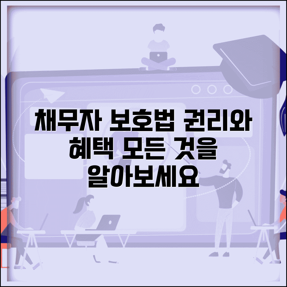 채무자보호법 내용 | 채무자 권리 보호 법률과 혜택