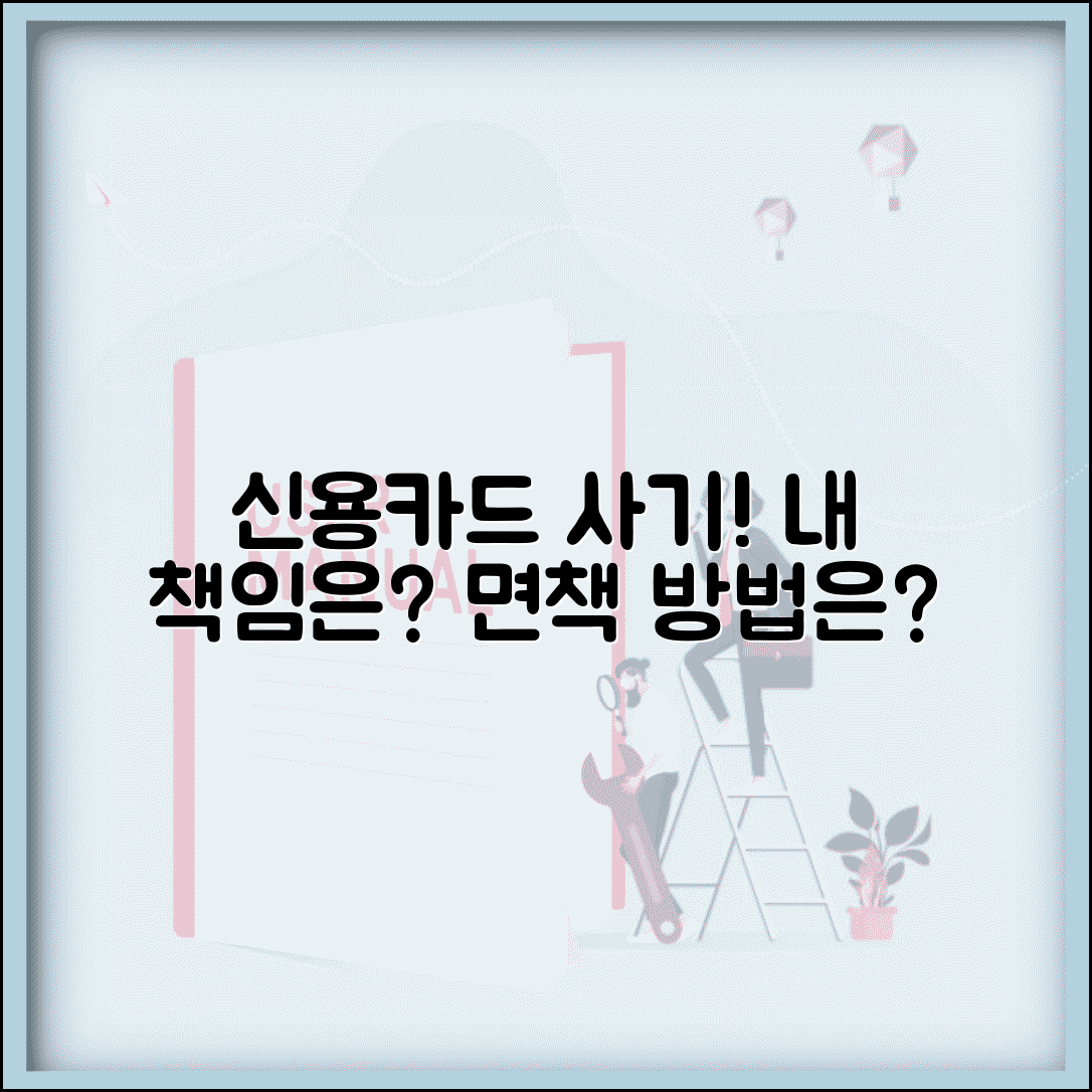 신용카드 부정사용 당했는데 책임 한계가 어떻게 되나요 | 카드부정사용 | 책임한계 | 면책