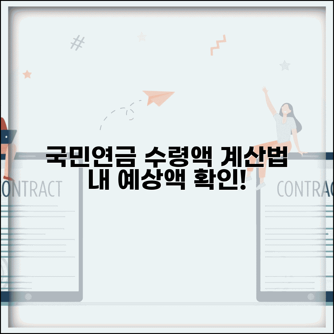 국민연금 수령액 계산방법과 예상액 확인 팁
