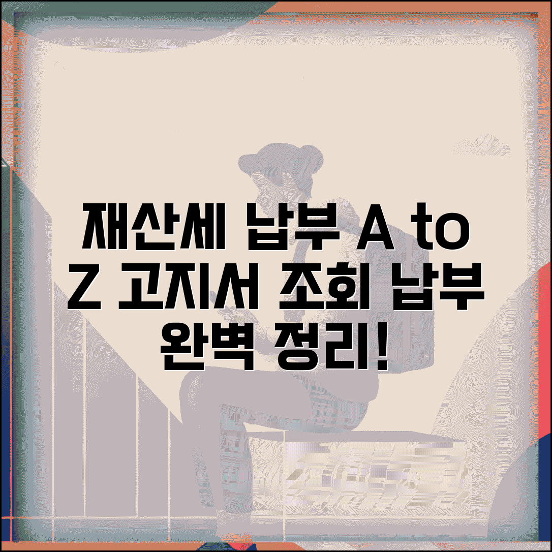 재산세 고지서 조회 납부 방법 총정리