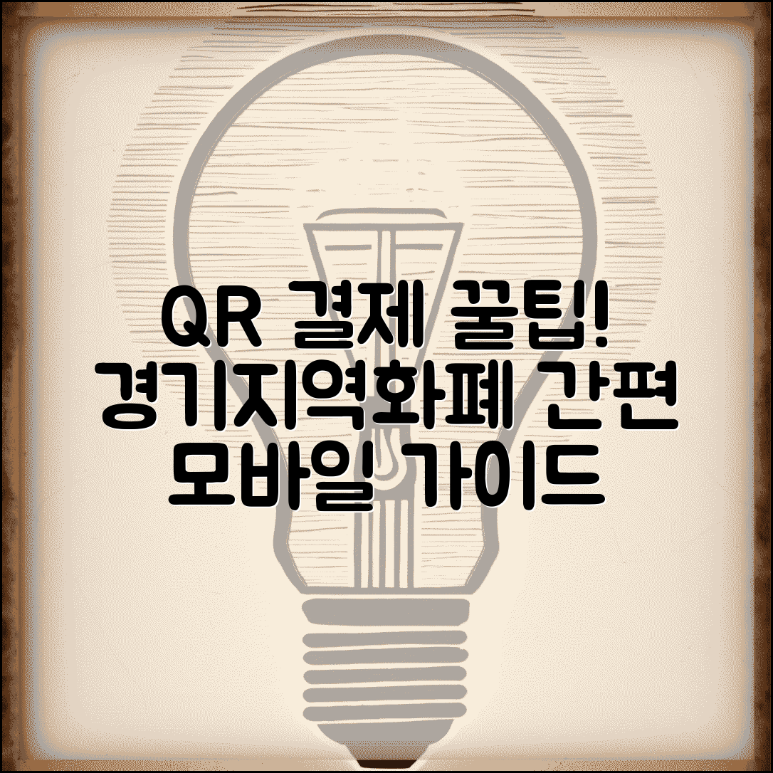 경기지역화폐 QR결제 방법과 모바일 결제 가이드