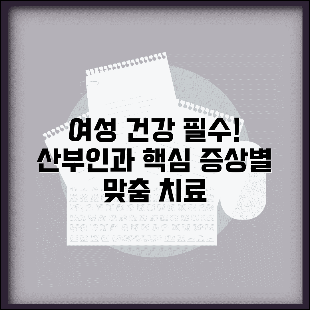 의원 병원 여성 진료 | 산부인과 여성 질환 진료, 증상별 맞춤 치료 알아보기