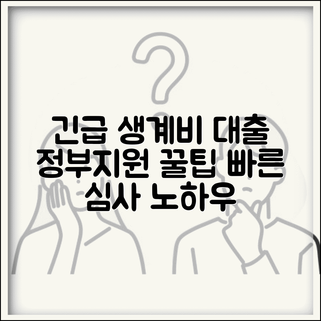 소액생계비 긴급대출 신청 방법 | 정부지원 프로그램 및 빠른 심사 팁 총정리
