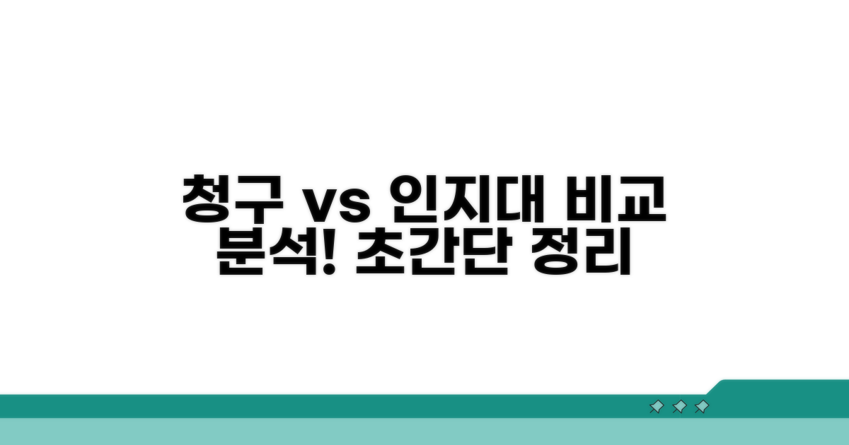 청구 수수료와 인지대 꼼꼼 비교