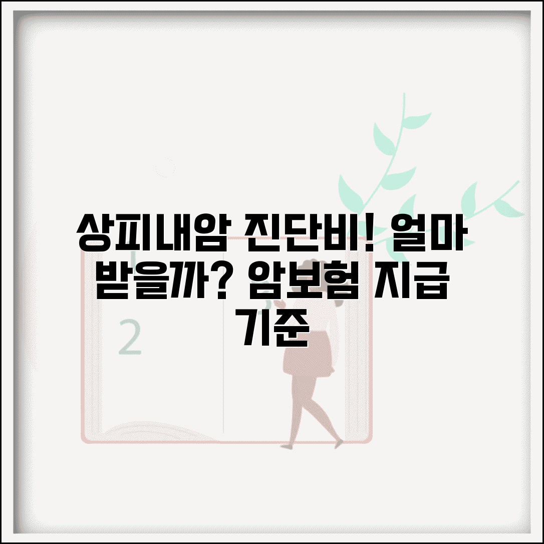 상피내암 진단비 지급 기준 | 암보험으로 얼마나 받을 수 있을까? 조건, 종류 비교
