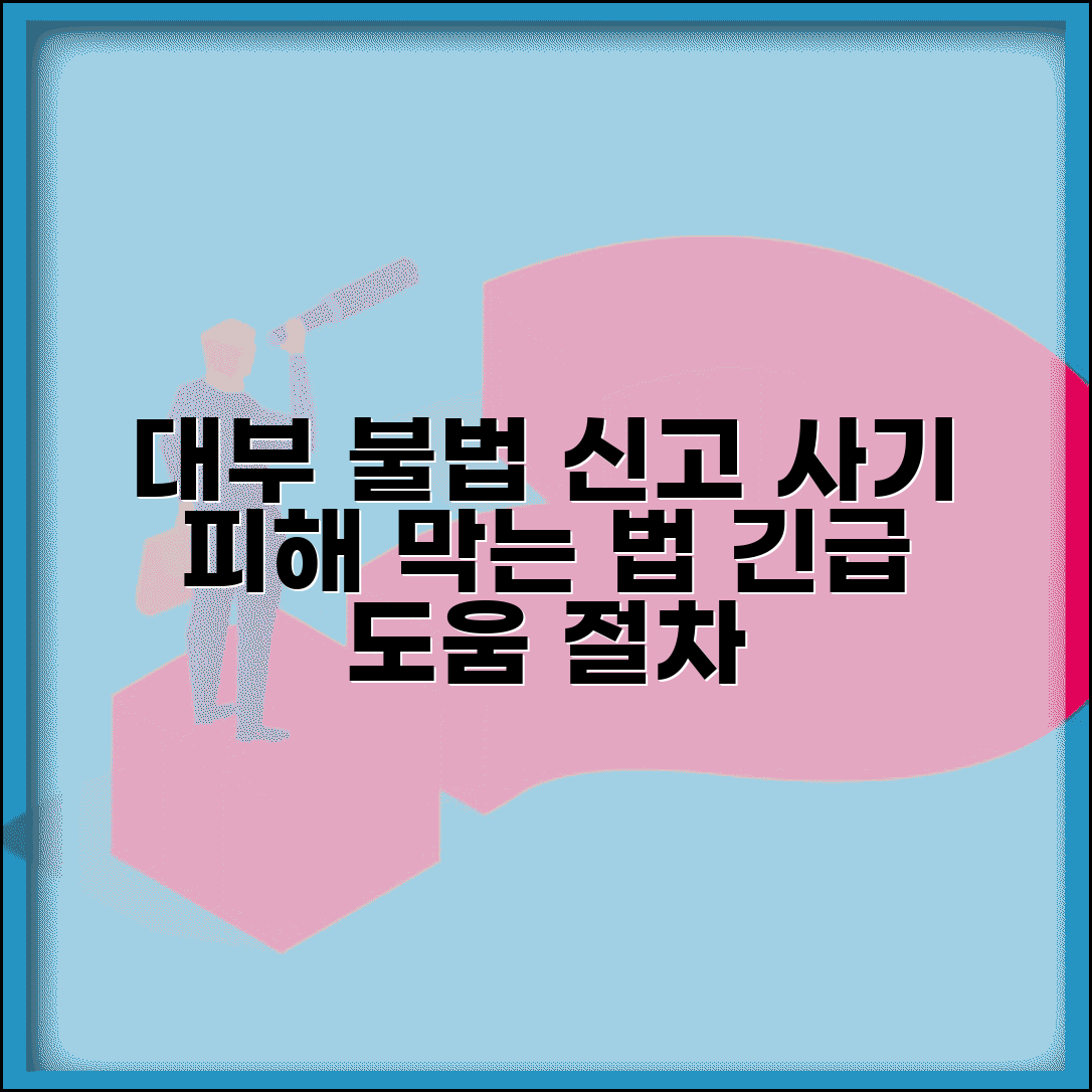 대부업체 불법행위 신고 | 불법 사채 신고 방법, 사기 피해 막는 법 및 절차 총정리