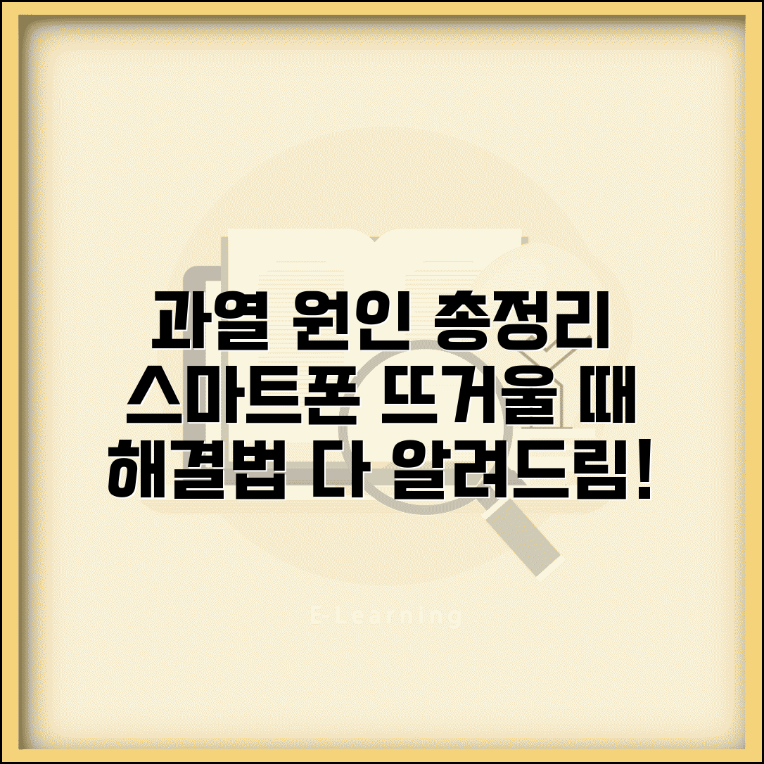 휴대폰 과열 원인 완벽정리 | 스마트폰 뜨거워지는 이유 해결