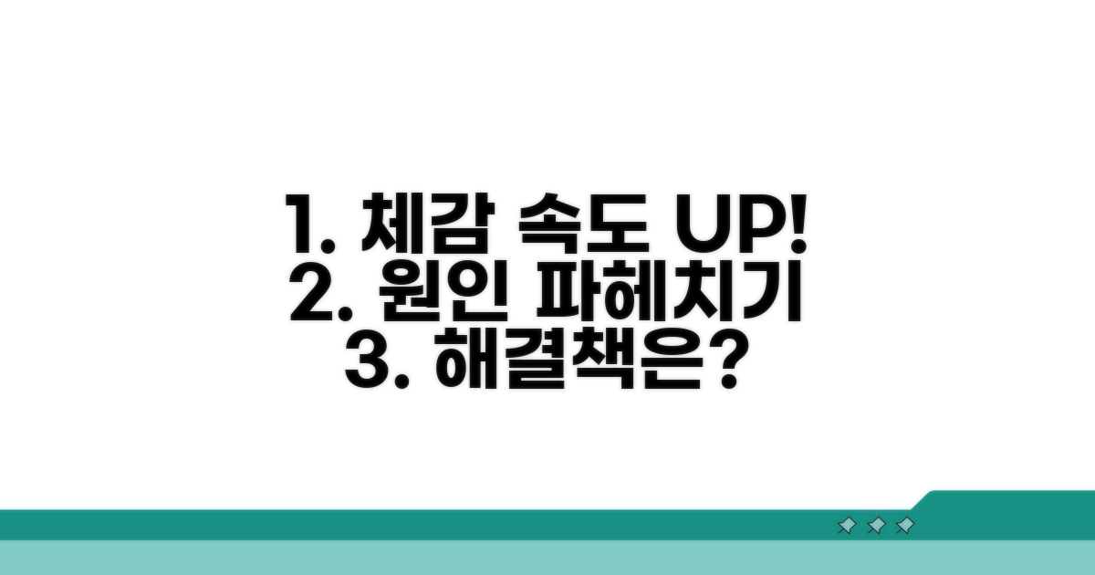 체감 속도 저하 원인 파악