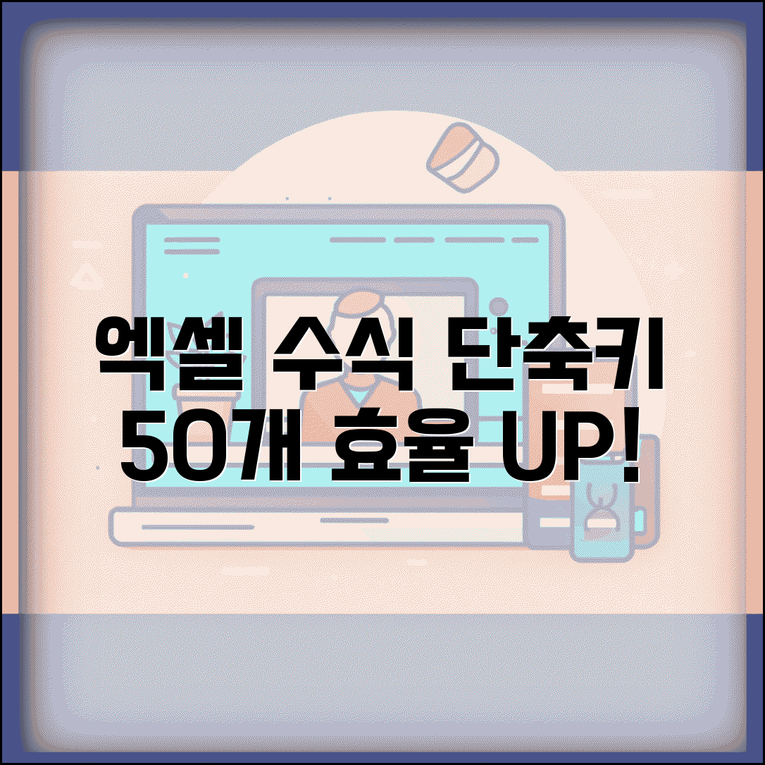 엑셀 수식 입력 단축키 50개 | 함수 작성 효율 극대화