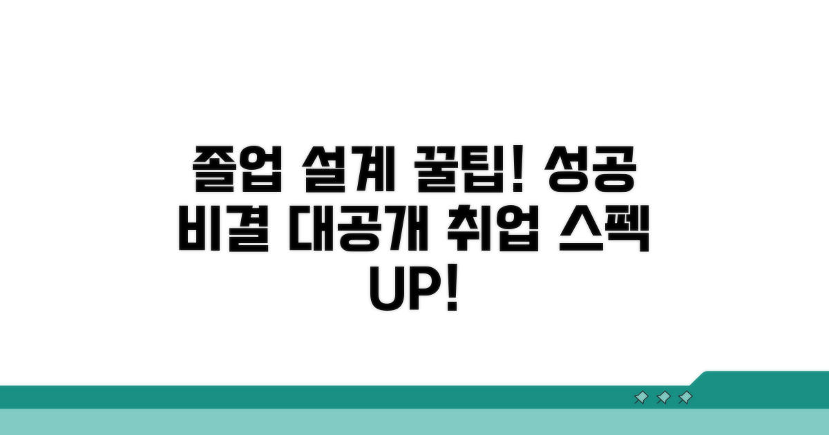 현명한 졸업 설계 꿀팁