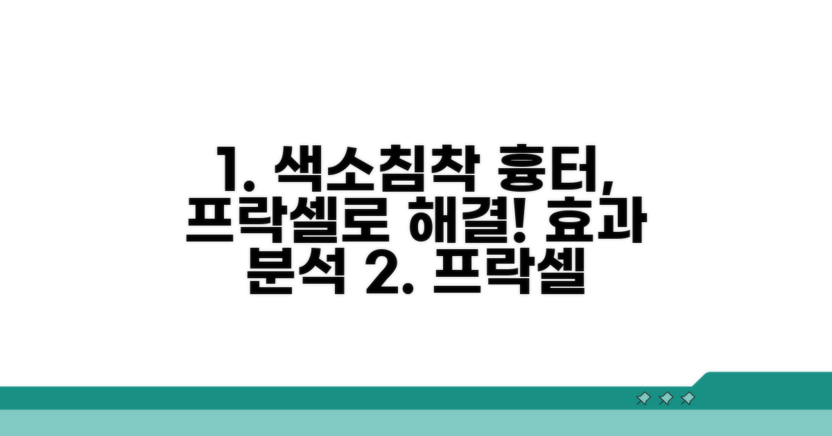 색소 침착 흉터, 프락셀 효과 분석