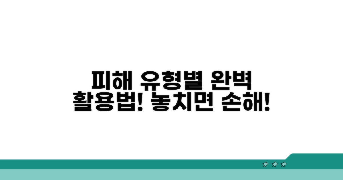 피해 유형별 활용법 완벽 가이드