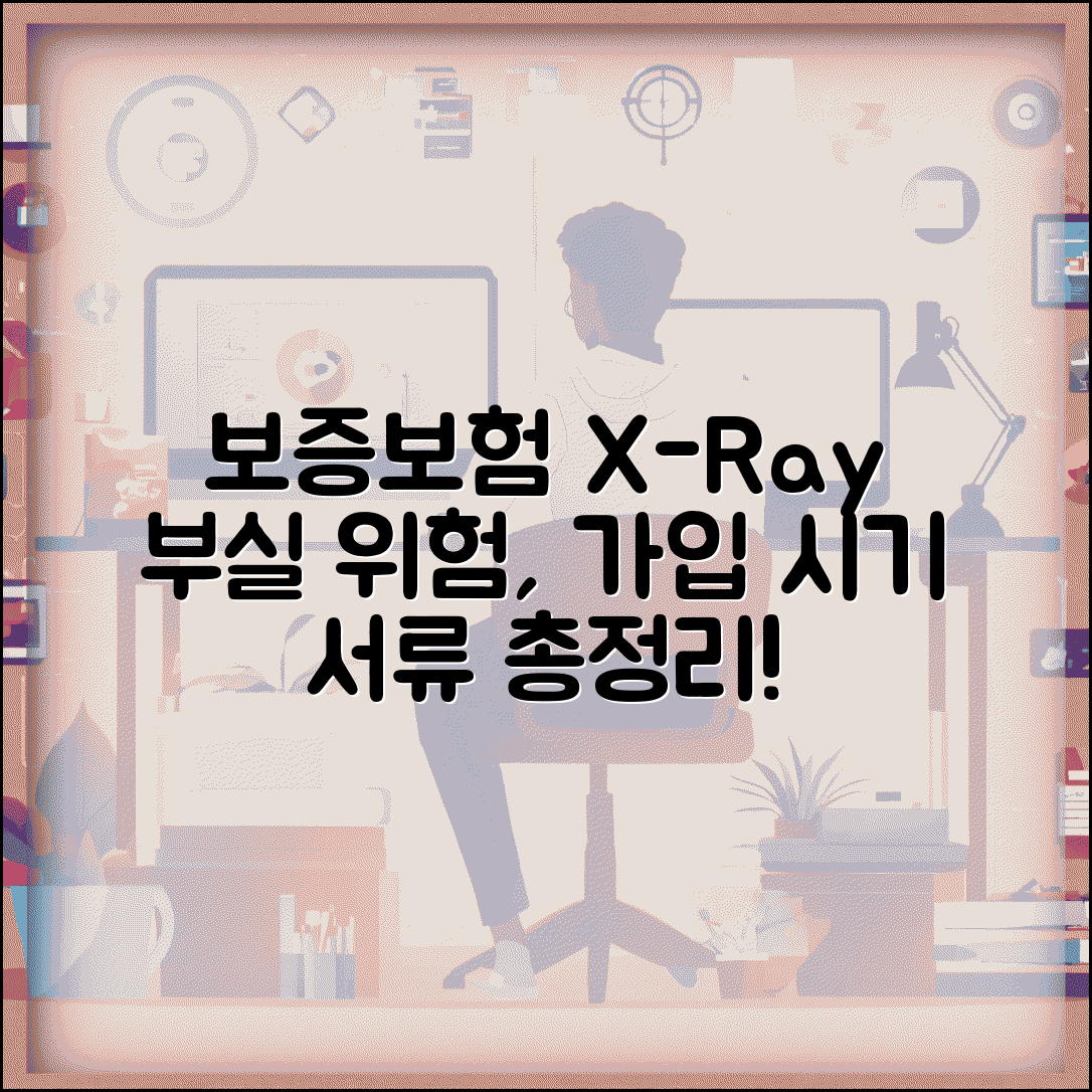 보증보험 X-Ray 질문 불안 | 부실 위험, 가입 시기, 필요 서류 총정리