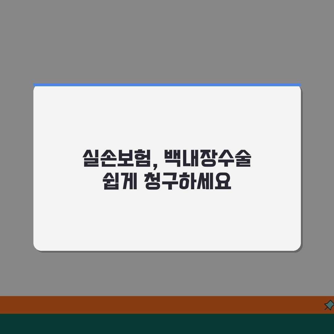 백내장수술 실손보험 | 민간보험 보장 범위와 청구 방법 꿀팁 공유해요