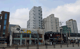서울 지역 기숙사형 청년주택 단지 외관