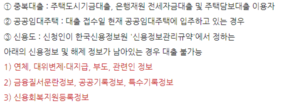 우대형 지원 대상 요건 안내